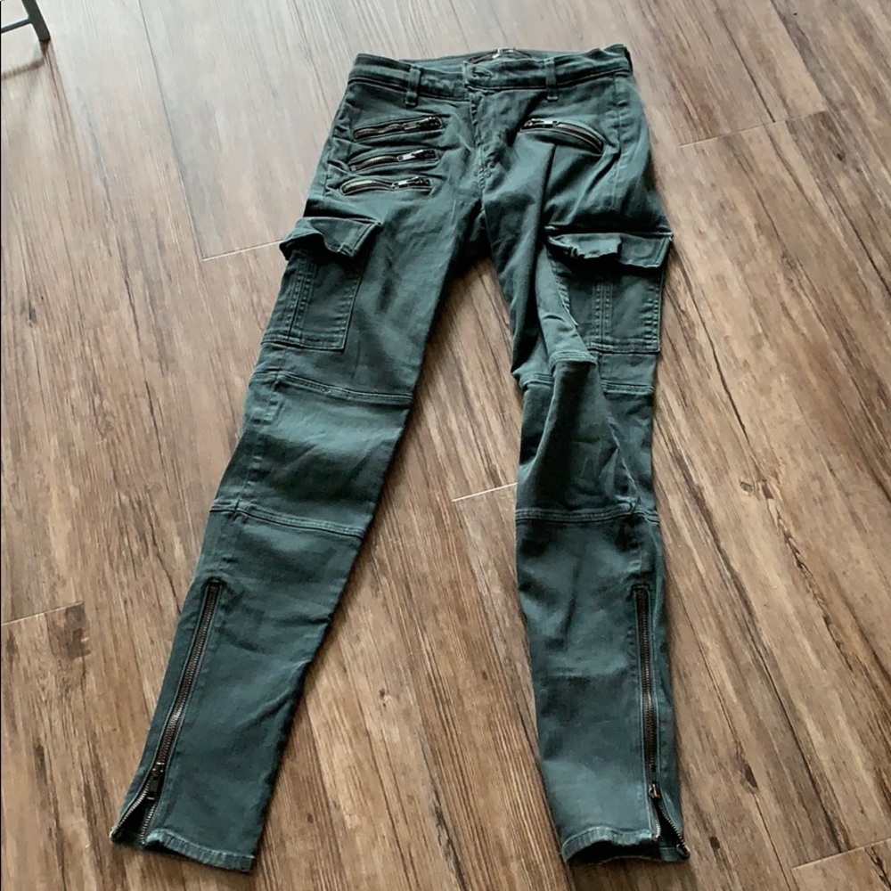 J Brand zip skinny pant